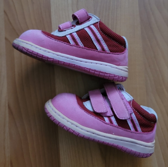 Perfection by Jumping Jacks Girls 5M Walking Toddler Shoes Pink Sneakers Boot - Picture 9 of 12